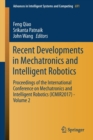 Image for Recent Developments in Mechatronics and Intelligent Robotics
