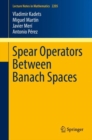 Image for Spear operators between Banach spaces