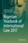 Image for Nigerian yearbook of international law 2017 : 2017