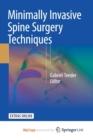 Image for Minimally Invasive Spine Surgery Techniques