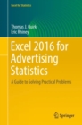 Image for Excel 2016 for advertising statistics: a guide to solving practical problems