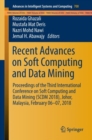 Image for Recent Advances on Soft Computing and Data Mining : Proceedings of the Third International Conference on Soft Computing and Data Mining (SCDM 2018), Johor, Malaysia, February 06-07, 2018
