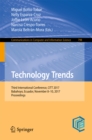 Image for Technology Trends: Third International Conference, CITT 2017, Babahoyo, Ecuador, November 8-10, 2017, Proceedings