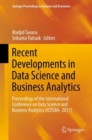Image for Recent Developments in Data Science and Business Analytics: Proceedings of the International Conference on Data Science and Business Analytics (ICDSBA- 2017)
