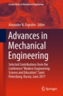 Image for Advances in Mechanical Engineering: Selected Contributions from the Conference &amp;quote;modern Engineering: Science and Education&amp;quote;, Saint Petersburg, Russia, June 2017