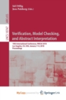 Image for Verification, Model Checking, and Abstract Interpretation : 19th International Conference, VMCAI 2018, Los Angeles, CA, USA, January 7-9, 2018, Proceedings