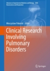Image for Clinical Research Involving Pulmonary Disorders : 1040