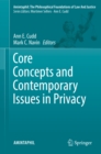 Image for Core Concepts and Contemporary Issues in Privacy