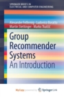Image for Group Recommender Systems : An Introduction