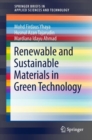 Image for Renewable and Sustainable Materials in Green Technology