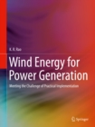 Image for Wind energy for power generation: meeting the challenge of practical implementation