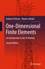 Image for One-dimensional finite elements: an introduction to the FE method