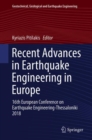 Image for Recent Advances in Earthquake Engineering in Europe