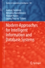 Image for Modern approaches for intelligent information and database systems : volume 769