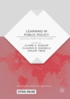 Image for Learning in Public Policy: Analysis, Modes and Outcomes