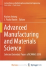 Image for Advanced Manufacturing and Materials Science : Selected Extended Papers of ICAMMS 2018