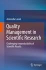 Image for Quality Management in Scientific Research: Challenging Irreproducibility of Scientific Results