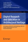 Image for Digital Research and Education in Architectural Heritage