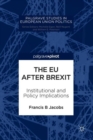 Image for The EU after Brexit  : institutional and policy implications