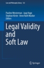 Image for Legal Validity and Soft Law