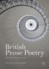 Image for British prose poetry: the poems without lines