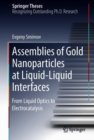 Image for Assemblies of Gold Nanoparticles at Liquid-Liquid Interfaces : From Liquid Optics to Electrocatalysis