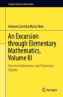 Image for An Excursion through Elementary Mathematics, Volume III