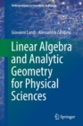 Image for Linear Algebra and Analytic Geometry for Physical Sciences