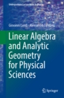 Image for Linear algebra and analytic geometry for physical sciences