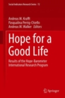 Image for Hope for a Good Life : Results of the Hope-Barometer International Research Program