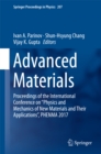 Image for Advanced materials: proceedings of the International Conference on &quot;Physics and Mechanics of New Materials and Their Applications&quot;, PHENMA 2017