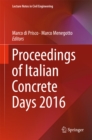 Image for Proceedings of Italian Concrete Days 2016