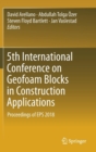 Image for 5th International Conference on Geofoam Blocks in Construction Applications
