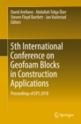 Image for 5th International Conference on Geofoam Blocks in Construction Applications: Proceedings of EPS 2018