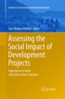 Image for Assessing the Social Impact of Development Projects : Experience in India and Other Asian Countries