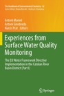 Image for Experiences from Surface Water Quality Monitoring : The EU Water Framework Directive Implementation in the Catalan River Basin District (Part I)