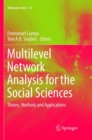 Image for Multilevel Network Analysis for the Social Sciences : Theory, Methods and Applications