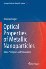 Image for Optical Properties of Metallic Nanoparticles