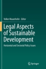 Image for Legal Aspects of Sustainable Development
