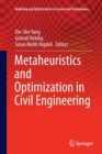 Image for Metaheuristics and Optimization in Civil Engineering