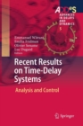 Image for Recent Results on Time-Delay Systems : Analysis and Control