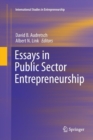 Image for Essays in Public Sector Entrepreneurship