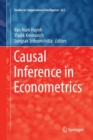 Image for Causal Inference in Econometrics