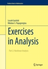 Image for Exercises in Analysis : Part 2: Nonlinear Analysis