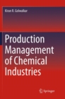Image for Production Management of Chemical Industries