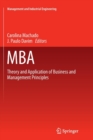 Image for MBA : Theory and Application of Business and Management Principles