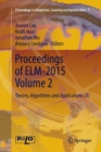 Image for Proceedings of ELM-2015 Volume 2 : Theory, Algorithms and Applications (II)
