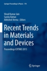 Image for Recent Trends in Materials and Devices : Proceedings ICRTMD 2015