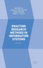 Image for Enacting Research Methods in Information Systems: Volume 1