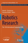 Image for Robotics Research : The 15th International Symposium ISRR